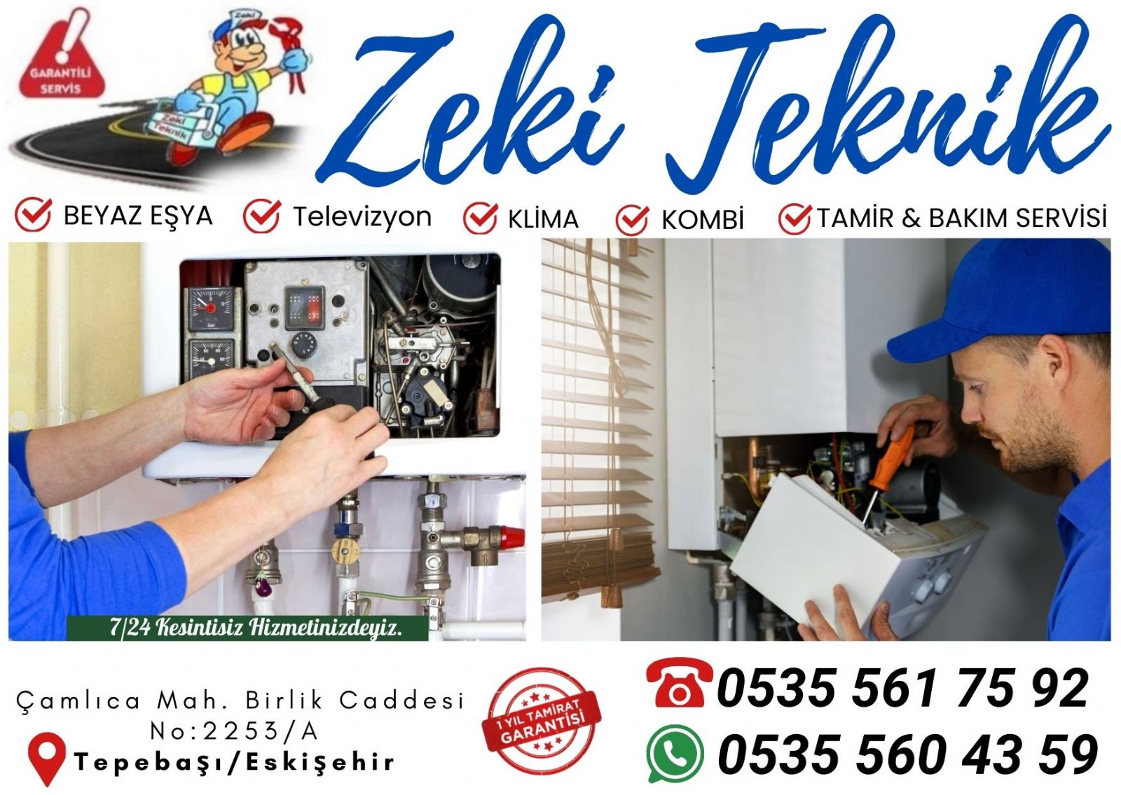 Eskişehir Kombi Bakımı ve Petek Temizleme