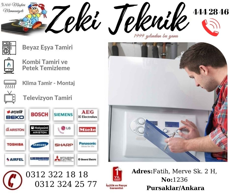 Pursaklar Kombi Bakım Petek Temizleme