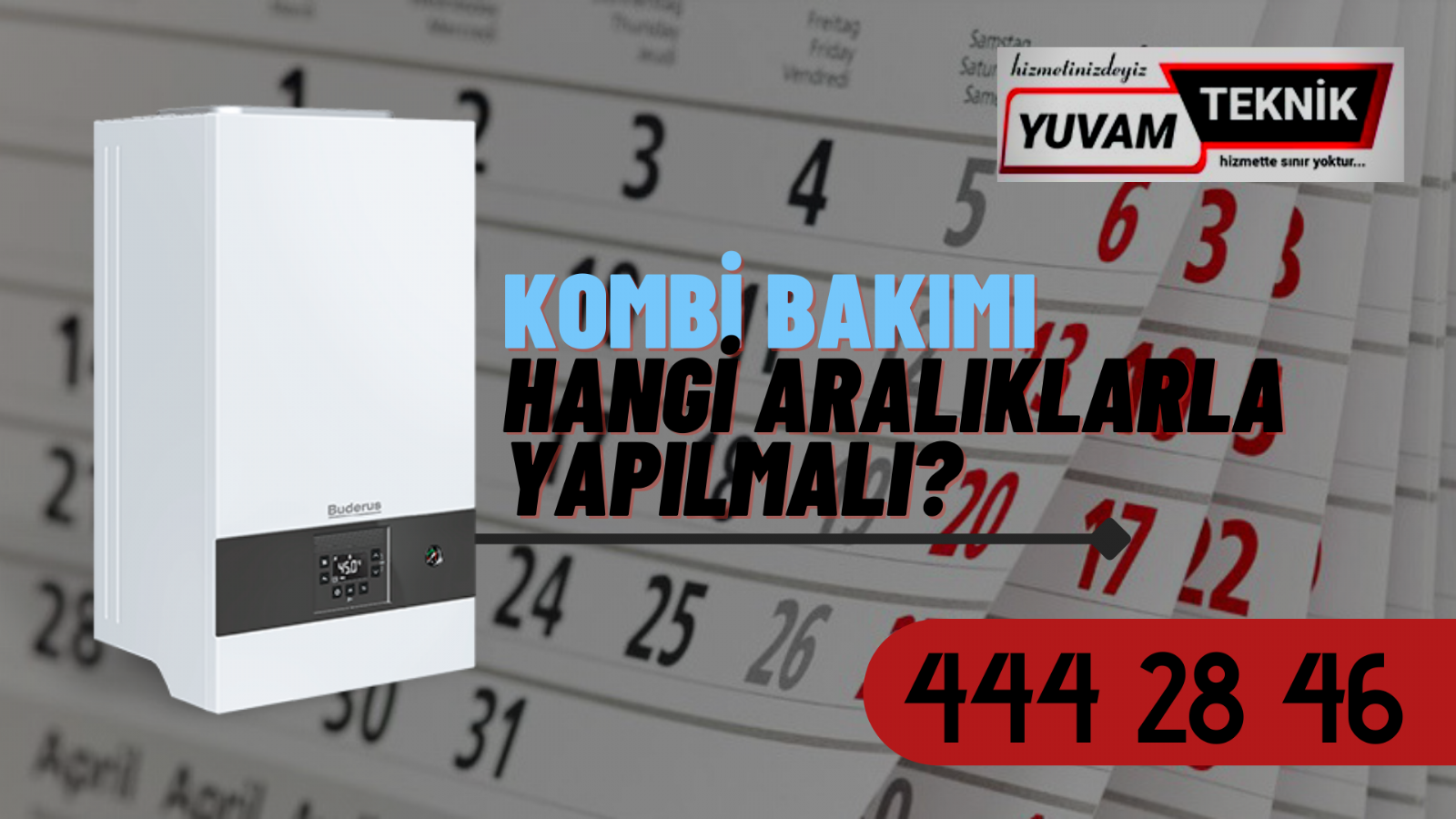 kombi bakımı ne sıklıkla yapılır